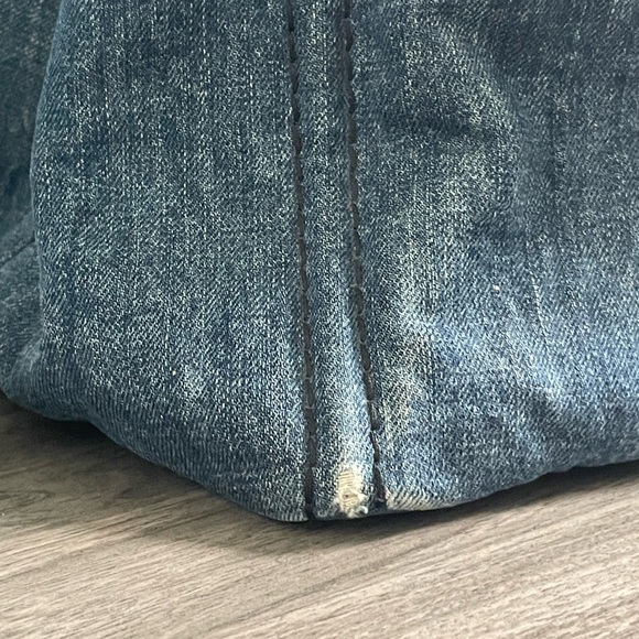 Denim Prada Canapa Large Tote - Picture 7 of 14